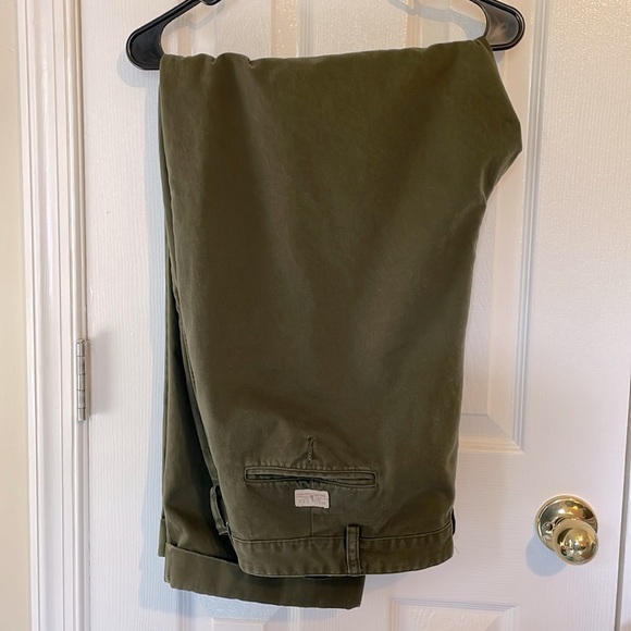 Polo by Ralph Lauren Green Men's Straight-Leg Pants, Size 42Wx30L, - Picture 1 of 10